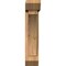 Ekena Millwork Thorton Slat Smooth Bracket w/ Offset Brace, Western Red Cedar, 5 1/2"W x 18"D x 26"H BKT0604X18X26THR06SWR - alternate 4